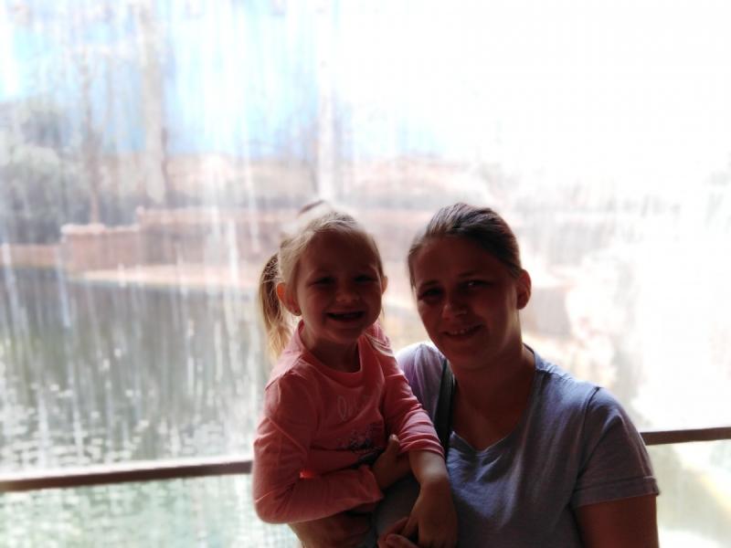 Mama Daria i Majeczka w ZOO