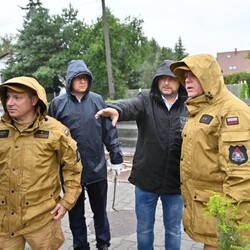 Sytuacja w Rudzie Śląskiej po intensywnych opadach deszczu