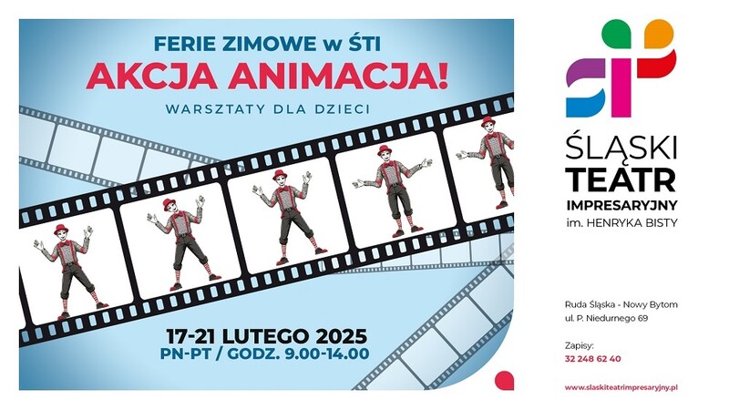 Akcja Animacja! Ożyw swoją wyobraźnię podczas ferii w ŚTI