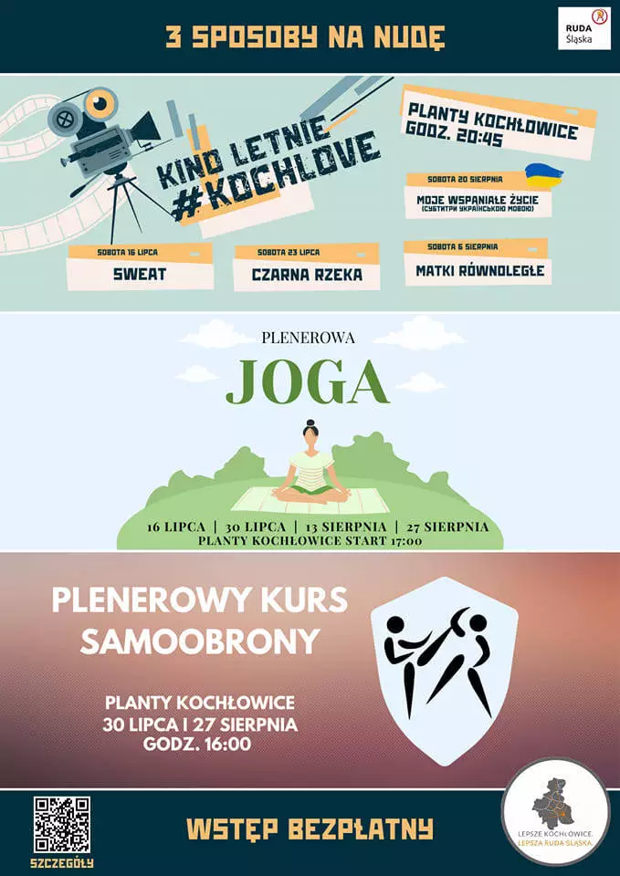 Aktywne lato w #KochLove! W programie m.in. kino plenerowe i joga