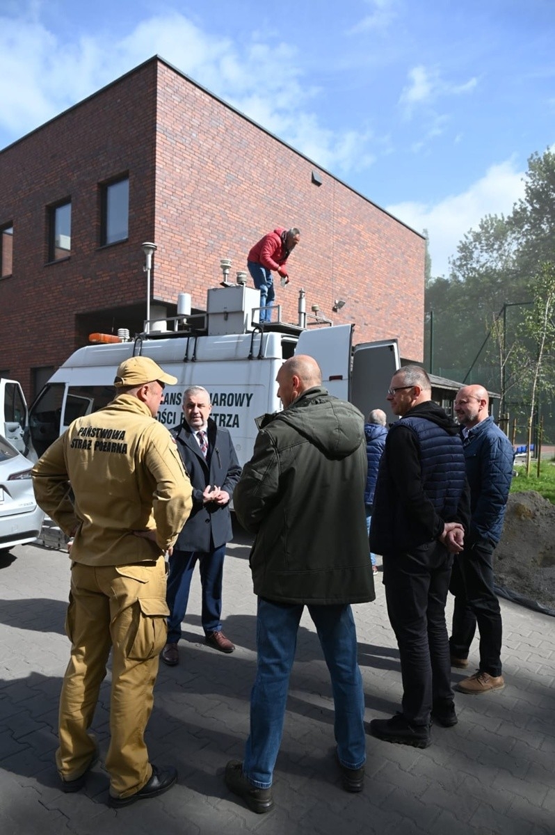 Władze Rudy Śląskiej po raz kolejny zwróciły się do Wojewódzkiego Inspektoratu Ochrony Środowiska w Katowicach z prośbą o ustawienie ambulansu pomiarowego Centralnego Laboratorium Badawczego GIOŚ. / fot. UM Ruda Śląska