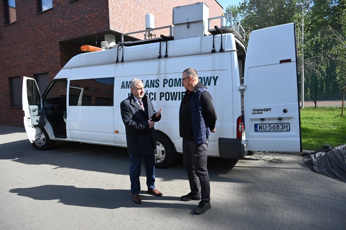 Władze Rudy Śląskiej po raz kolejny zwróciły się do Wojewódzkiego Inspektoratu Ochrony Środowiska w Katowicach z prośbą o ustawienie ambulansu pomiarowego Centralnego Laboratorium Badawczego GIOŚ. / fot. UM Ruda Śląska