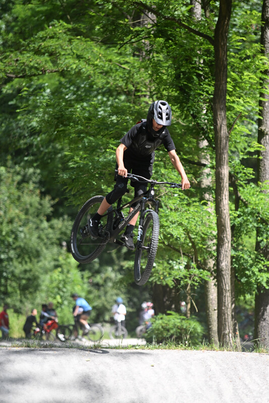 Rowerowe show z Dawidem Godźkiem za nami! Emocje, triki i wspólna jazda na Bielszowice Trails. / fot. Marek Faber