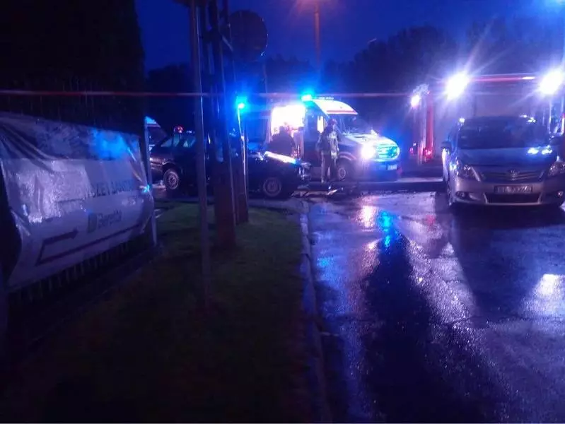 Ruda Śląska. Wypadek na 1 Maja w Rudzie Śląskiej Samochód
