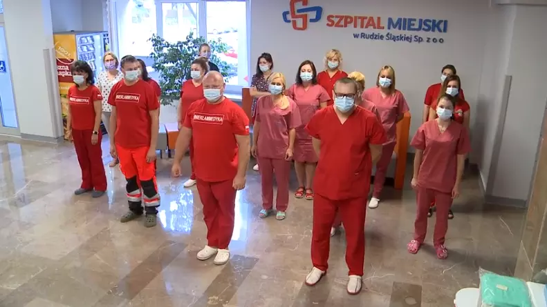 #GaszynChallenge. Pracownicy Szpitala Miejskiego w Goduli "pompowali" dla Bartusia!