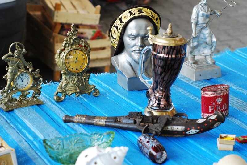 Sierpniowe, wireckie Luftowanie Szranków i targ staroci: Pogoda dopisała, ale klientów było bardzo mało.