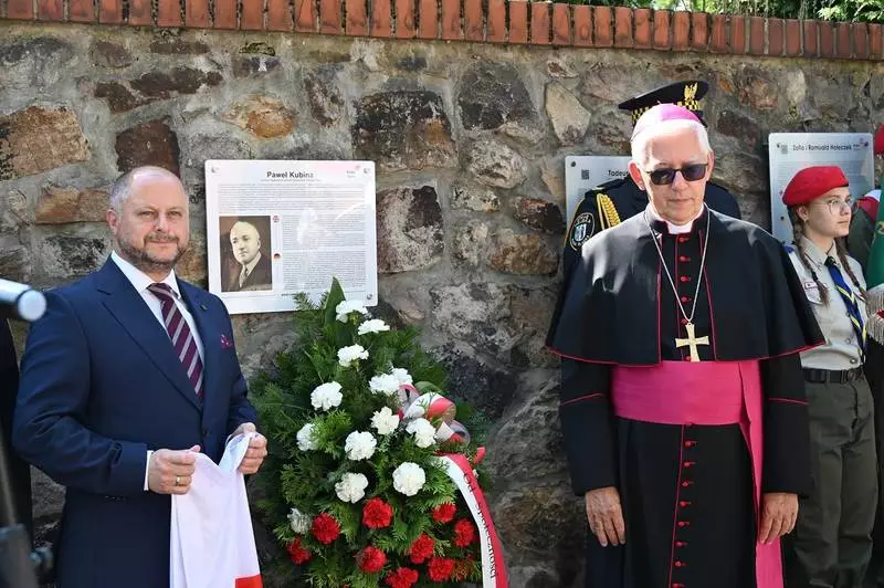 Hołd dla bohatera. Paweł Kubina upamiętniony tablicą w Rudzie Śląskiej