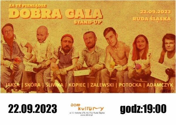 Komediowa Moc! Niezwykła gala stand-up w Domu Kultury Bielszowice!"