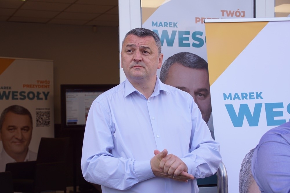 Marek Wesoły poinformował o zebraniu na listach wyborczych prawie 5 tys. podpisów.