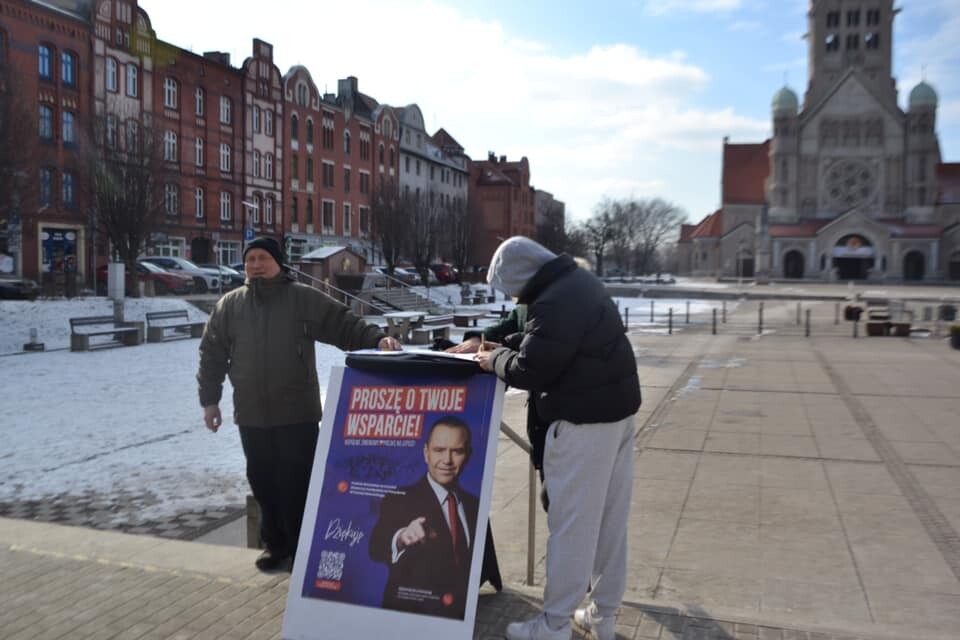 Wybory prezydenckie 2025. Marek Wesoły popiera kandydaturę Karola Nawrockiego / fot. Marek Wesoły FB