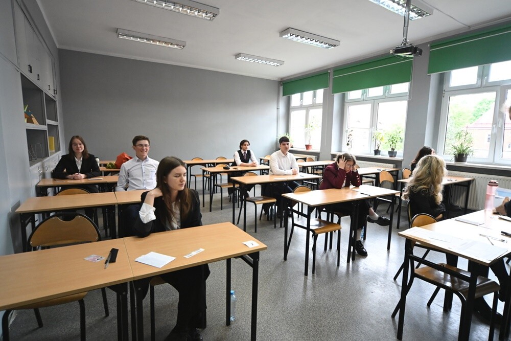 Egzamin maturalny 2025 rozpoczęty – uczniowie w całej Polsce przystąpili do testu dojrzałości. / fot. Marek Faber