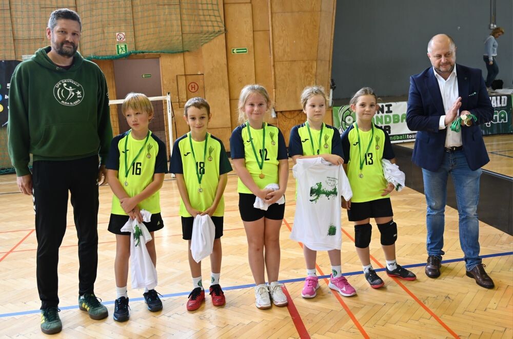 Mali szczypiorniści w akcji – za nami turniej Mini Handball Tour!/fot. FB Michał Pierończyk