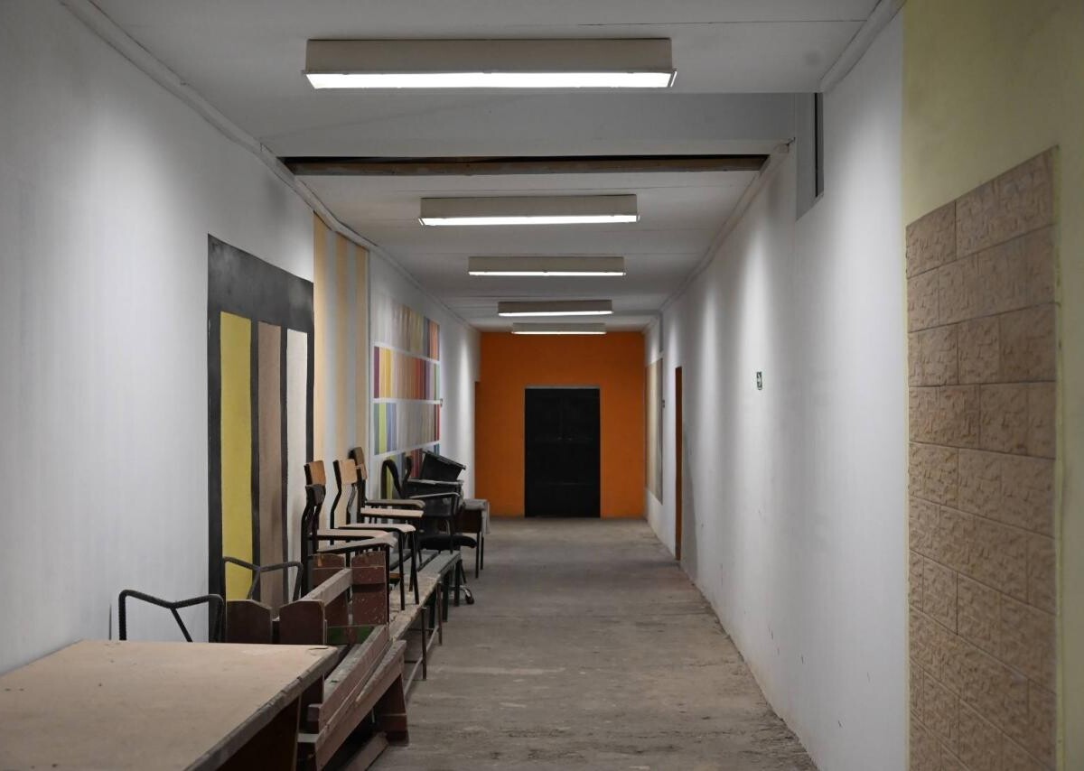 Remonty warsztatów i pracowni w Centrum Kształcenia Zawodowego w Rudzie Śląskiej / fot. Anna Krzysteczko FB