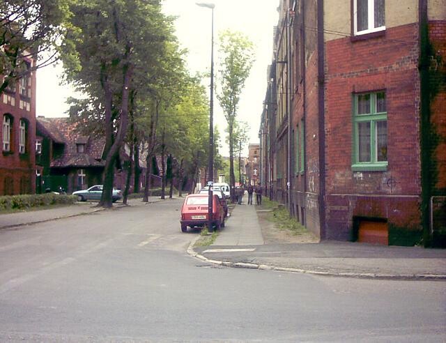 Orzegów - ulica Warszawska