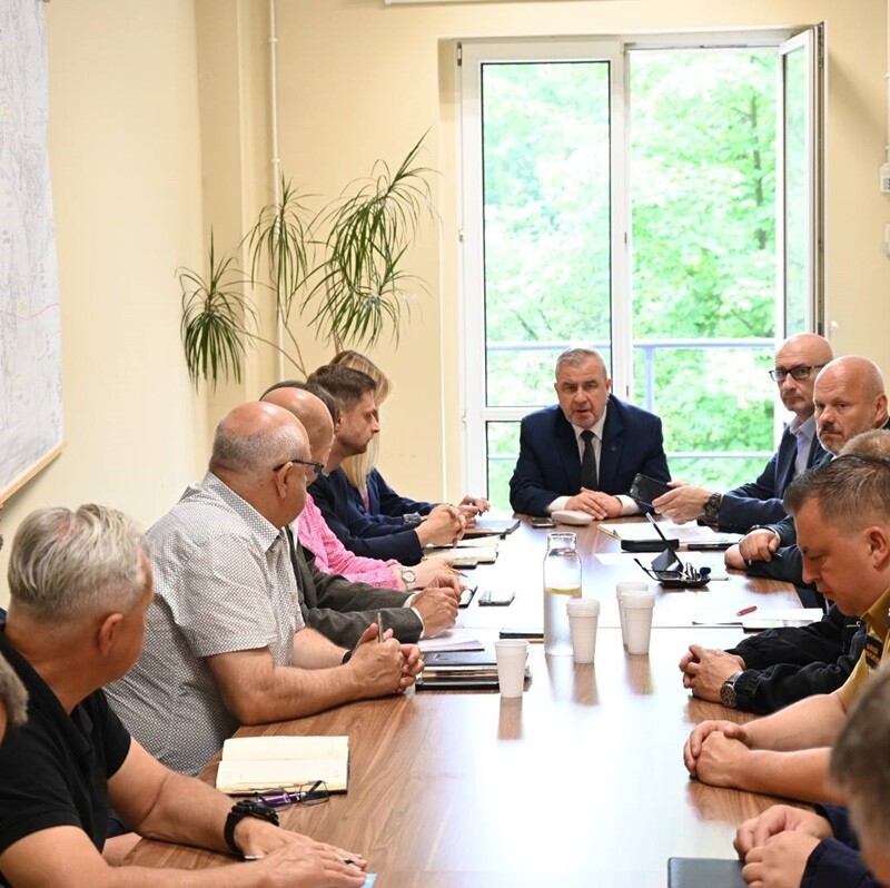 Ostrzeżenie przed intensywnymi opadami – Sztab kryzysowy w gotowości