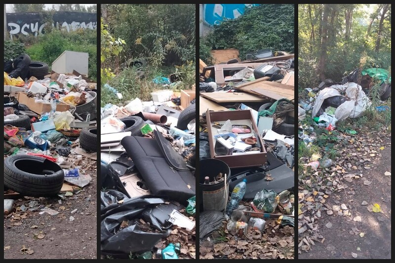 Plaga dzikich wysypisk w Rudzie Śląskiej. Coraz więcej interwencji Straży Miejskiej