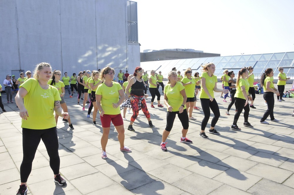 W Centrum Handlowym Plaza w Rudzie Śląskiej odbyło się ostatnie w tym roku spotkanie w ramach cyklu "Aktywne Lato". Z tej okazji przygotowano maraton zumby.