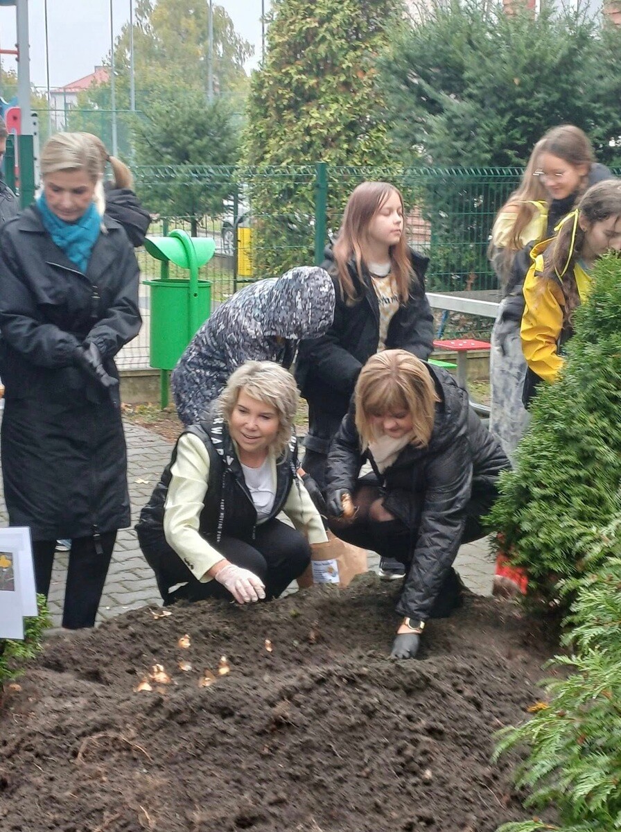Inauguracja akcji „Pola Nadziei” w Rudzie Śląskiej. fot. UM Ruda Śląska / SP18