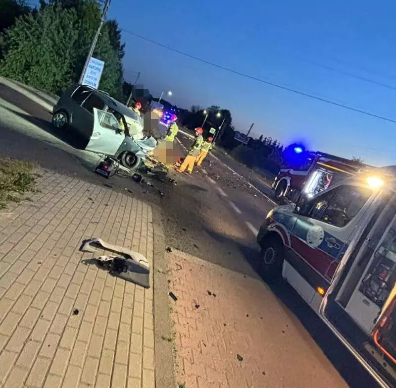 Poważny wypadek w Mikołowie! Mieszkaniec Rudy Śląskiej trafił do szpitala