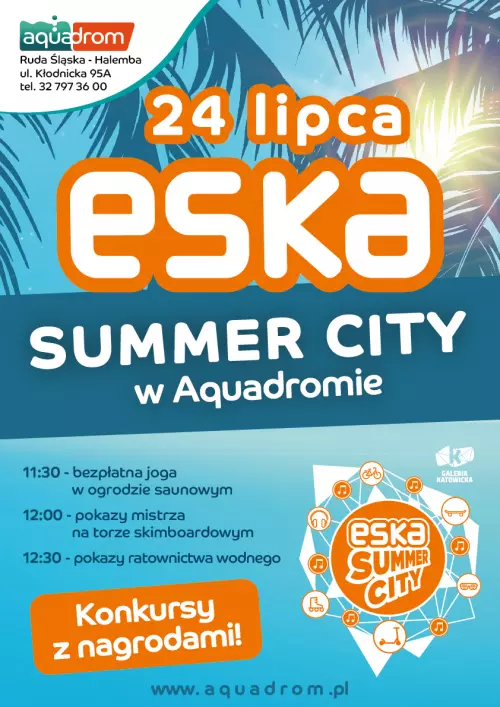 Przed nami ESKA Summer City w Aquadromie!