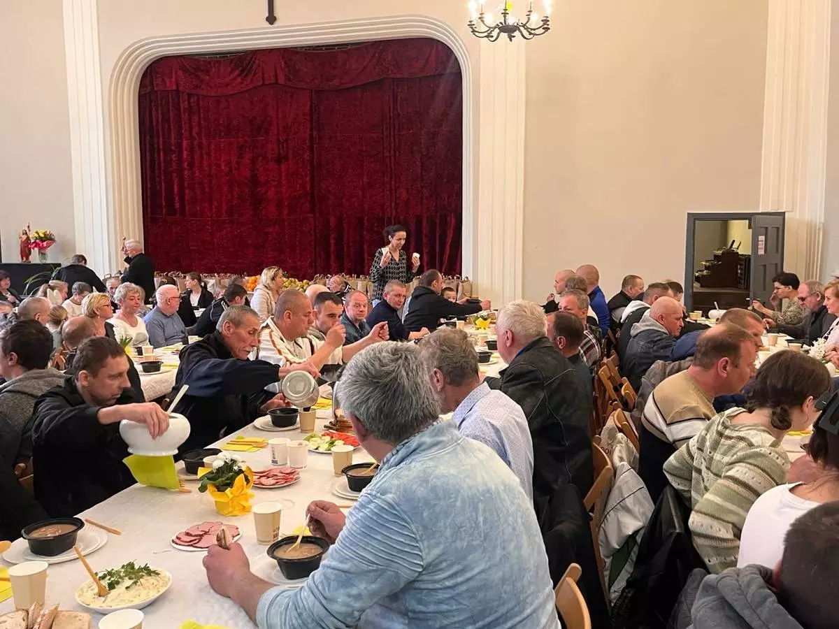 W Rudzie Śląskiej odbyły się Śniadania Wielkanocne dla osób potrzebujących! / fot. MOPS Ruda Śląska