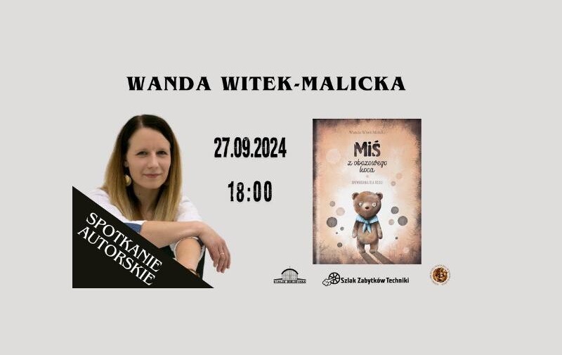 Spotkanie z dr Wandą Witek-Malicką w Stacji Biblioteka