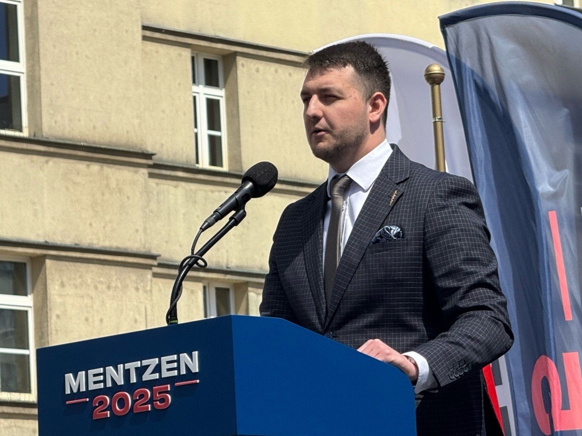 Spotkanie ze Sławomirem Mentzenem w Rudzie Śląskiej.