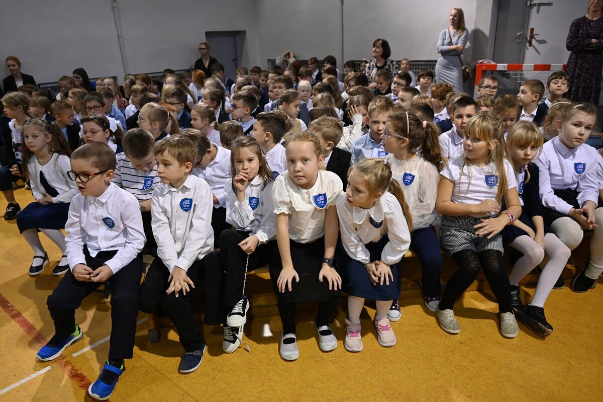 Święto patrona Szkoły Podstawowej nr 18 - ks. Konstantego Damrota. / fot. UM Ruda Śląska