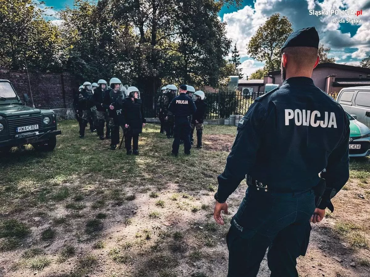 Szkolenie Straży Granicznej z Policją. / fot. KMP Ruda Śląska