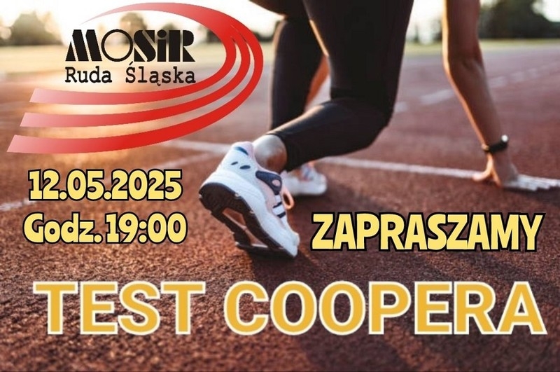 Test Coopera już 12 maja! Sprawdź swoją kondycję w 12 minut!
