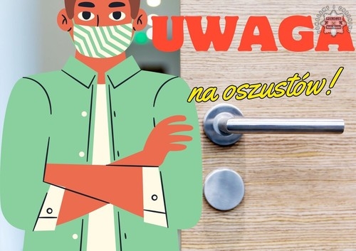 Uwaga na oszustów! Nie wpuszczaj obcych do mieszkania