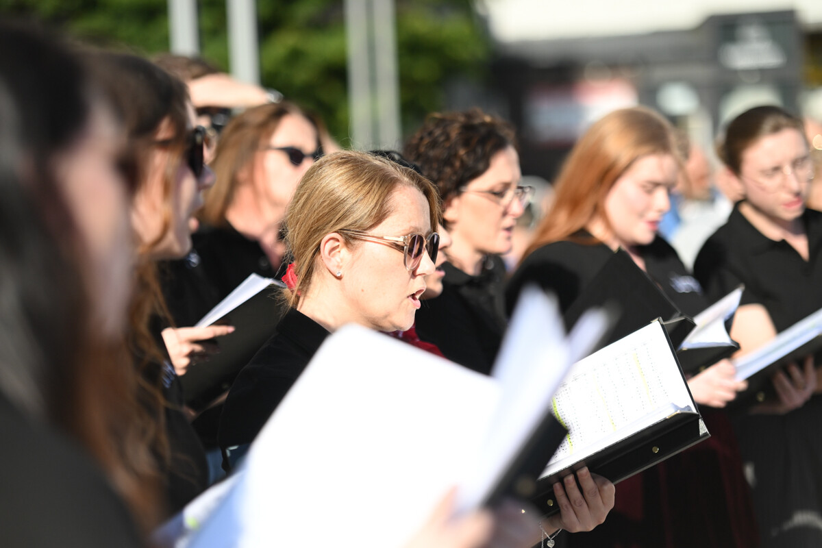 VI Noc Chórów za nami! Unikalny festiwal muzyczny znów zawitał do Rudy Śląskiej, racząc mieszkańców miasta muzyką chóralną, prezentowaną przez blisko 24 zespoły! / fot. Marek Faber
