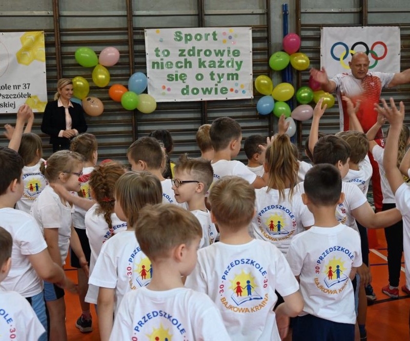 Wielka rywalizacja małych rudzian! Za nami międzyprzedszkolne zawody sportowe