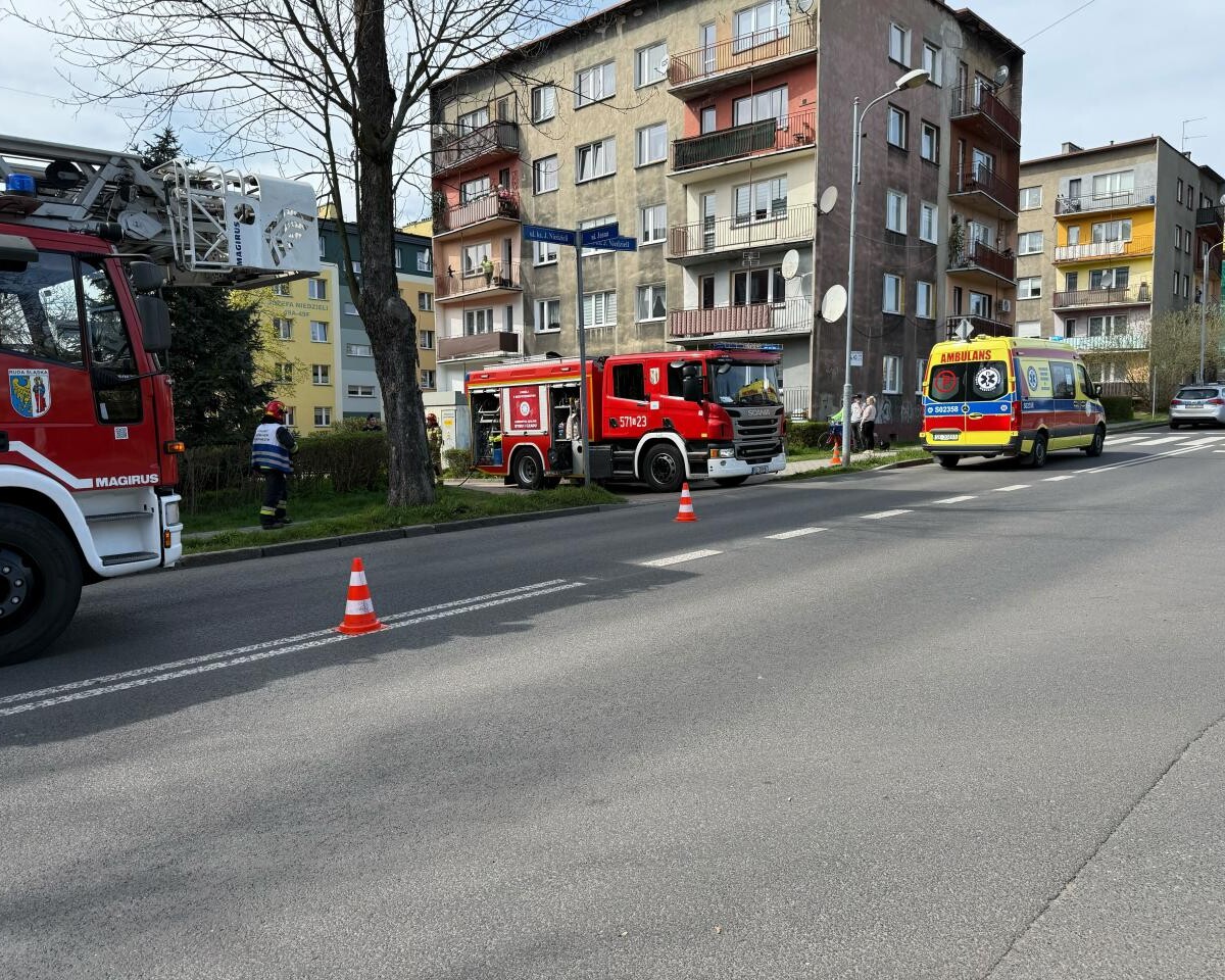 Pilna interwencja służb w Bielszowicach. Istniało ryzyko wybuchu gazu / fot. Karolina Bauszek-Żurek